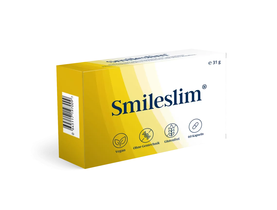 Smile Slim capsules verpakking met enkele capsules ernaast